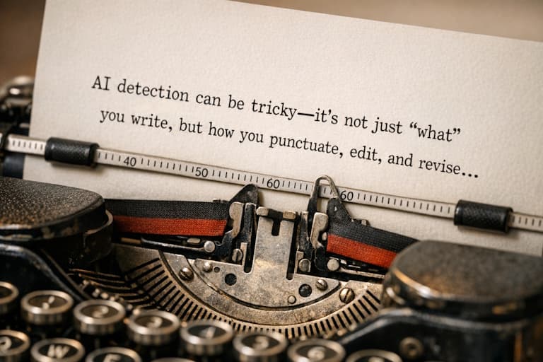 How Punctuation Impacts AI Detection